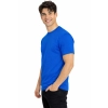 T-shirt męski PREMIUM z krótkim rękawem chabrowy 100% bawełna 190g roz. L